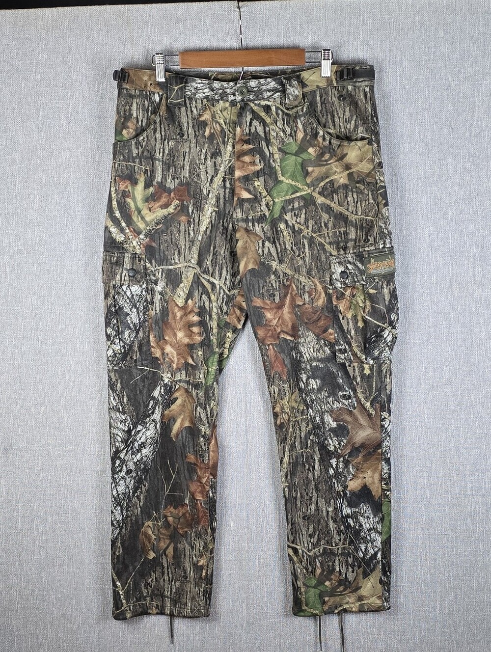 Scent-Lok Mossy Oak Breakup Cammo Hunting Pants Mens Sz L
